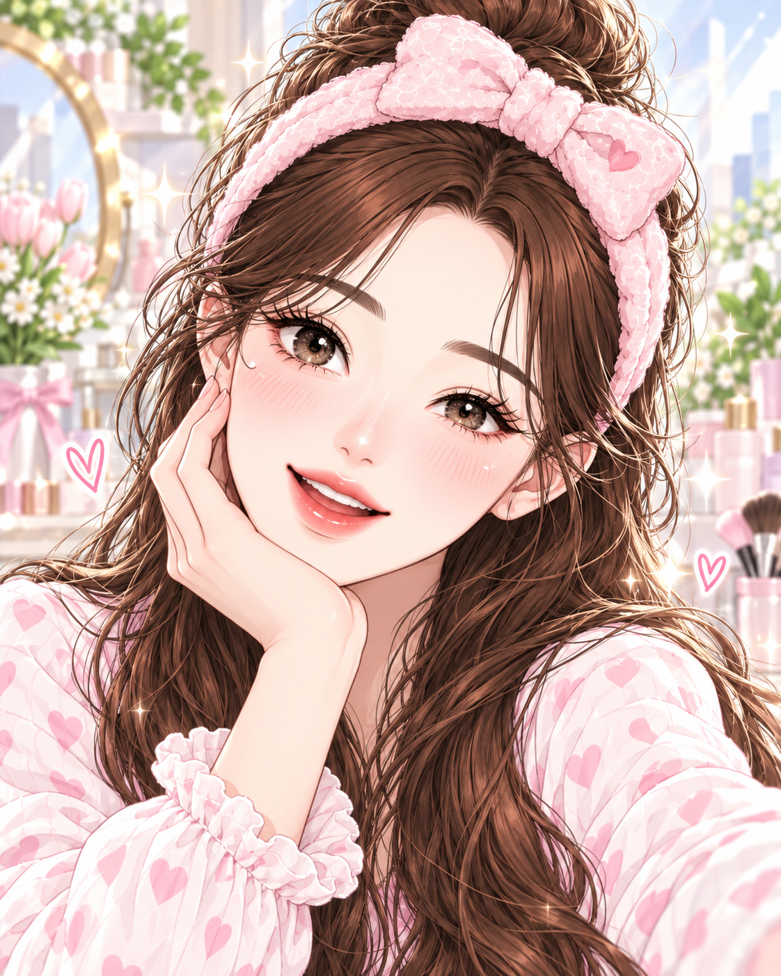K-beauty character